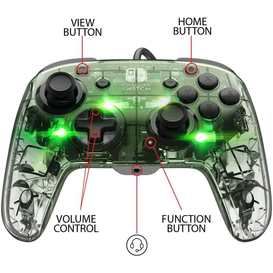 ニンテンドー スイッチ コントローラー 有線 プロコン 背面ボタン Pdp Afterglow Deluxe Audio Wired Controller For Nintendo Switch 500 132 Na 輸入品 Gam Peach Store ヤフー店 通販 Yahoo ショッピング