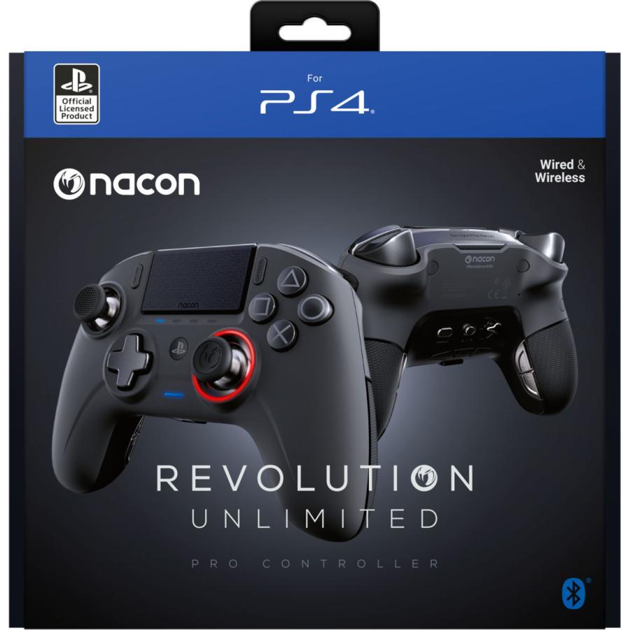 Nacon ナコン レボリューション アンリミテッド プロ コントローラー Controller Esports Revolution Unlimited Pro V3 PS4 Windows ワイヤレス 有線｜peach-heart