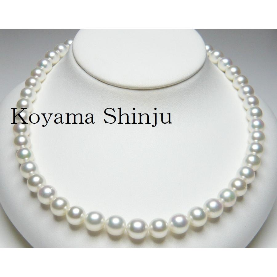 専用☆極美品☆あこや本真珠大珠ネックレス ８.５-９ミリ 超大珠 鑑別書付 ☆小山真珠☆即買特価！送料無料！絶品カラー！無調色大珠8.5-9.0mm