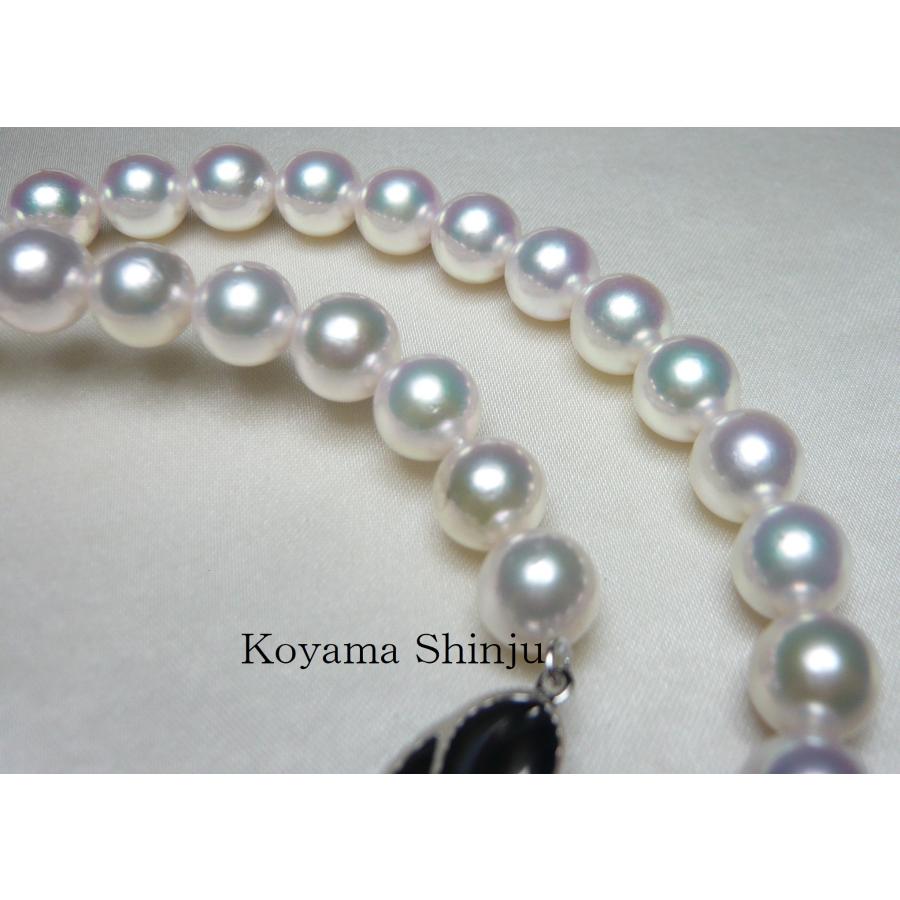 ☆小山真珠☆即買特価！送料無料！絶品カラー！花珠級大珠8.0-8.5mm