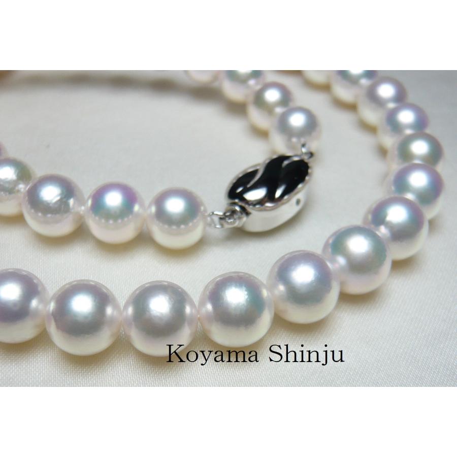 ☆小山真珠☆即買特価！送料無料！絶品カラー！花珠級大珠8.0-8.5mm