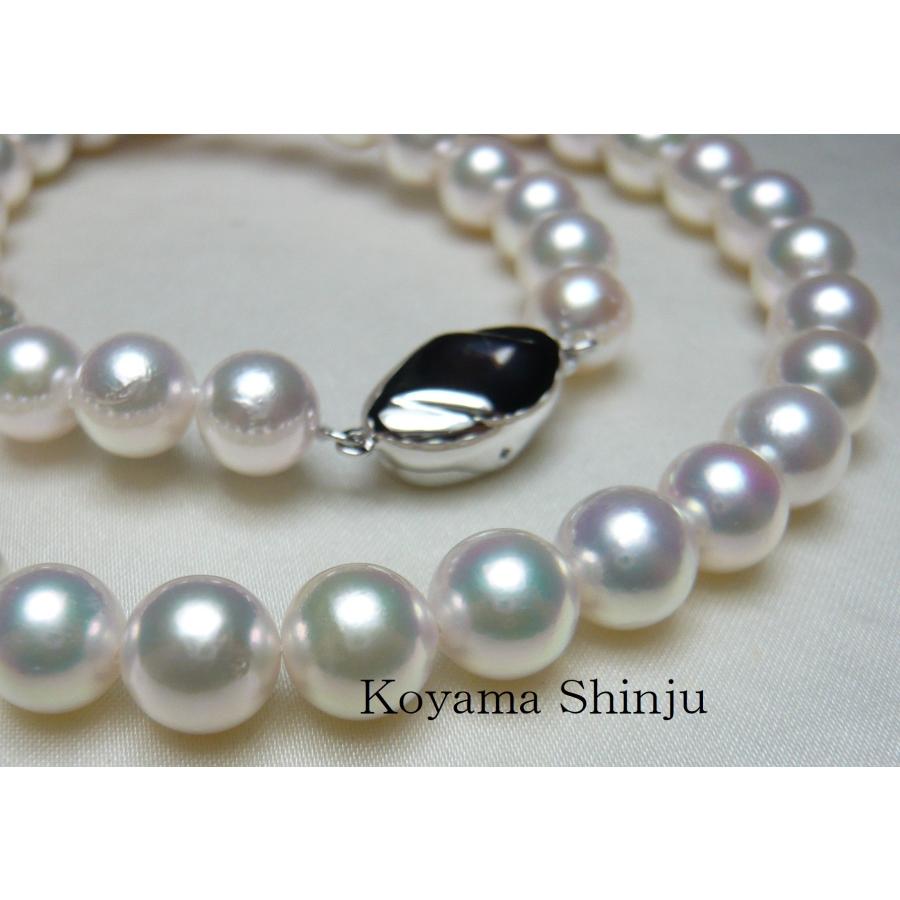 ☆小山真珠☆即買特価！送料無料！絶品カラー！花珠級大珠8.0-8.5mm