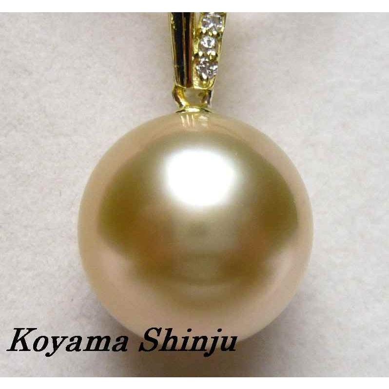 専用ペンダントトップ　パール　ダイヤモンド　大粒 楽天市場】ペンダントトップ パール ペンダント 18金 K18 10mm