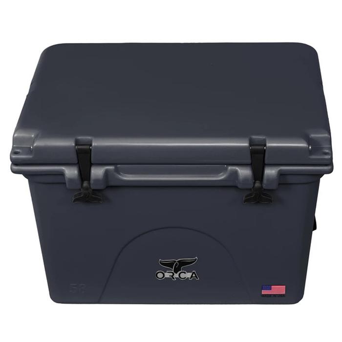 オルカ クーラーボックス ORCA COOLERS 58 QUART Charcoal 54.8L チャコール ORCCH058 キャンプ アウトドア 海水浴 保冷｜peachboys｜02