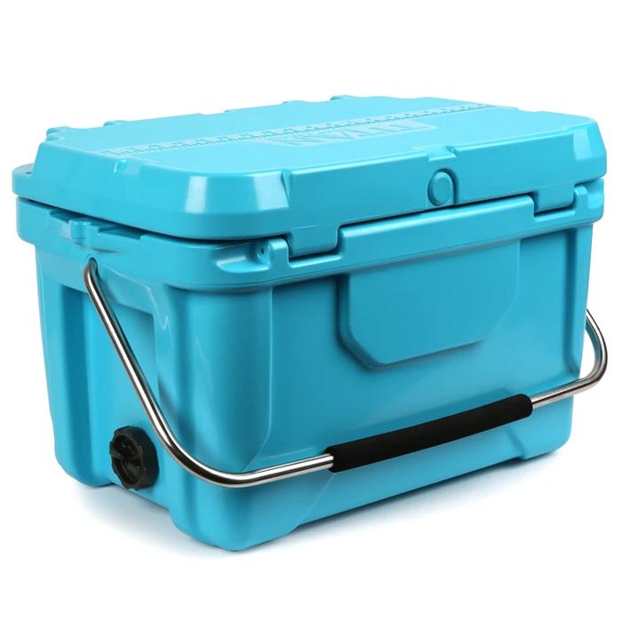 TITAN DEEP FREEZE 20Q PREMIUM ICE CHEST 5-99204-03-09 Titan Blue タイタン クーラーボックス タイタンブルー 18.93L  アウトドア用品 キャンプ用品の画像