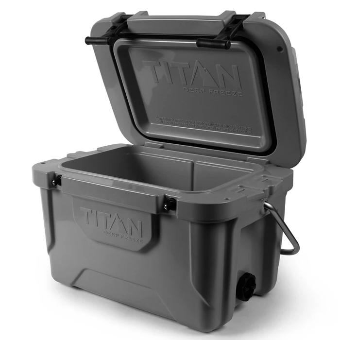 TITAN DEEP FREEZE 20Q PREMIUM ICE CHEST 5-99203-02-09 Gray タイタン クーラーボックス ハードクーラー グレー 18.93L アウトドア用品 キャンプ用品の画像