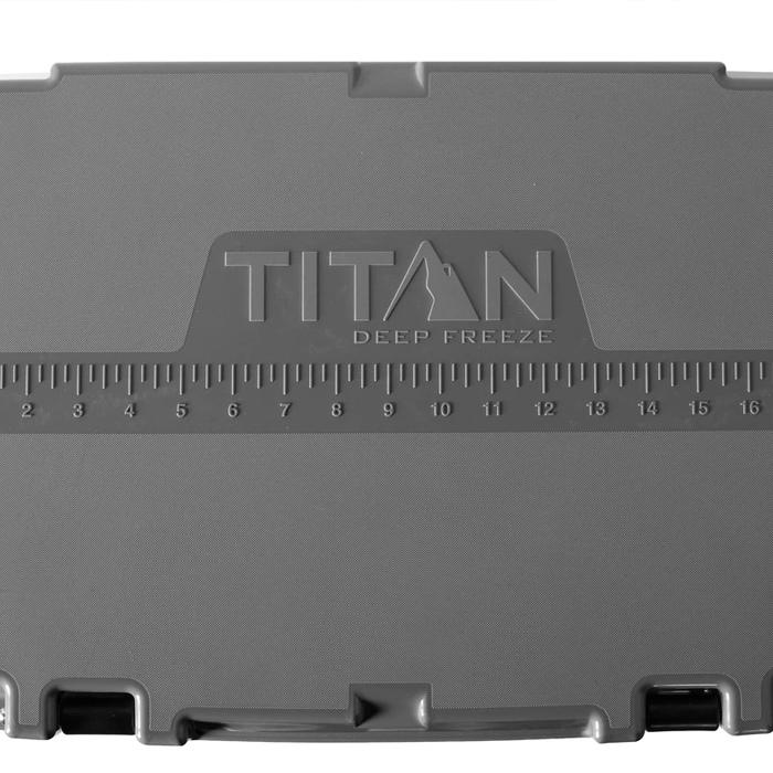 TITAN DEEP FREEZE 20Q PREMIUM ICE CHEST 5-99203-02-09 Gray タイタン クーラーボックス ハードクーラー グレー 18.93L アウトドア用品 キャンプ用品の画像