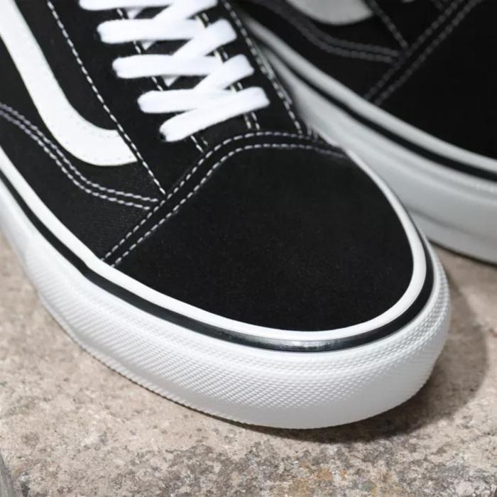 VANS Skate Old Skool Black/White VN0A5FCBY28 ヴァンズ スニーカー スケートオールドスクール スケートシューズ バンズ スケシュー｜peachboys｜02