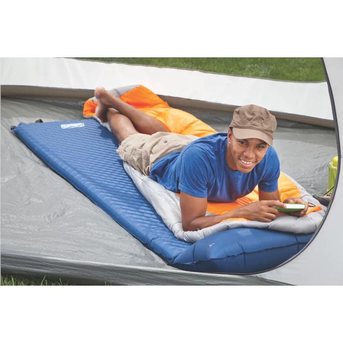 コールマン COLEMAN SELF INFLATING CAMP PAD WITH PILLOW Navy 2000016960 キャンプパッド 枕付きアウトドア用品 キャンプ用品
