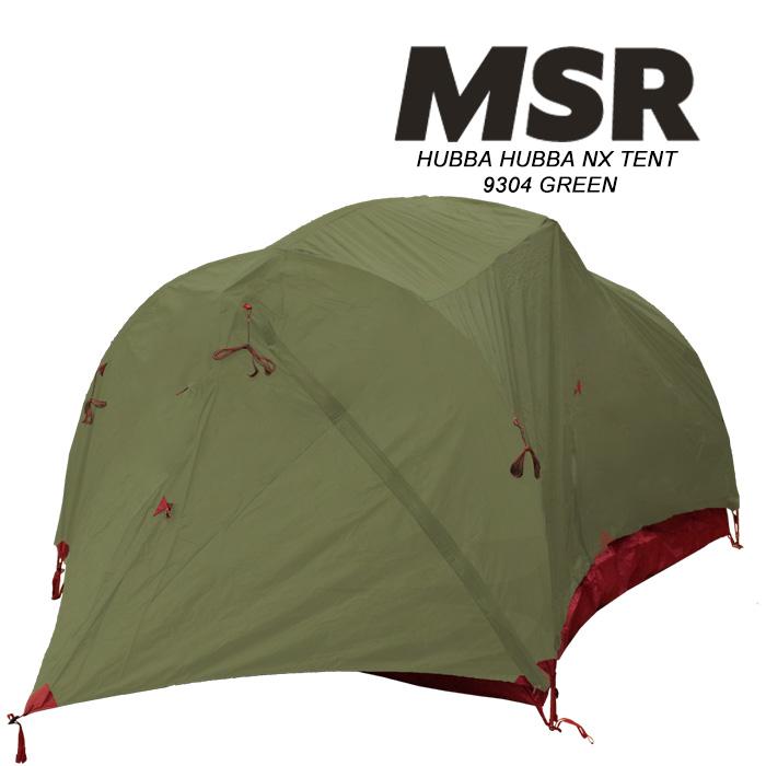 MSR 3人用テント マザハバNX MUTHA HUBBA NX TENT 9304 GREEN  