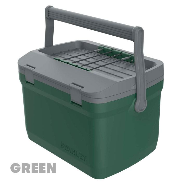 スタンレー クーラーボックス 15.1L グリーン ネイビー STANLEY COOLER BOX Green Navy 保冷 アウトドア キャンプ スポーツ 釣り イベント 日本正規品｜peachboys｜05