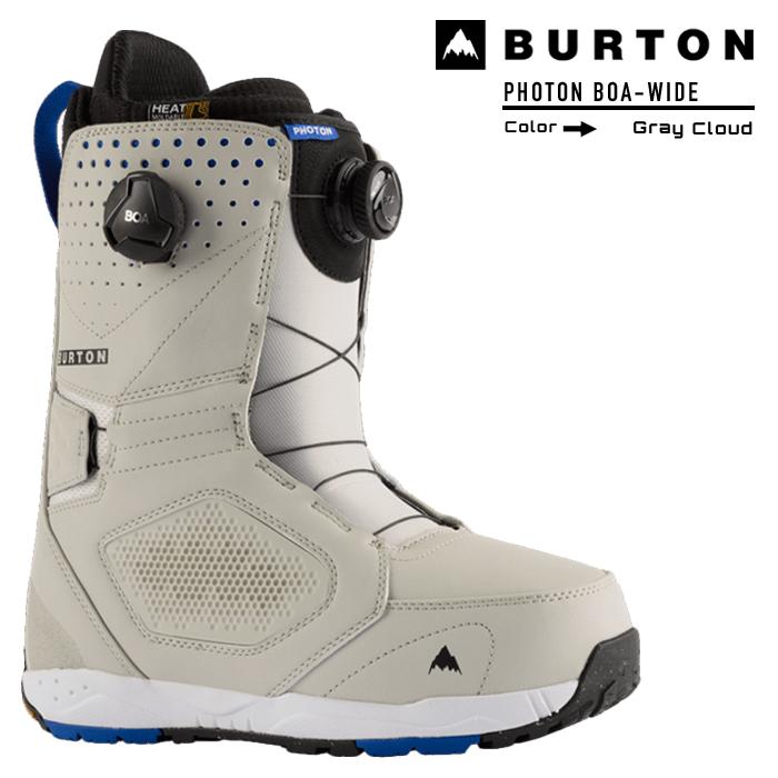 2022-23 BURTON PHOTON BOA - WIDE GRAY CLOUD スノーボード ブーツ