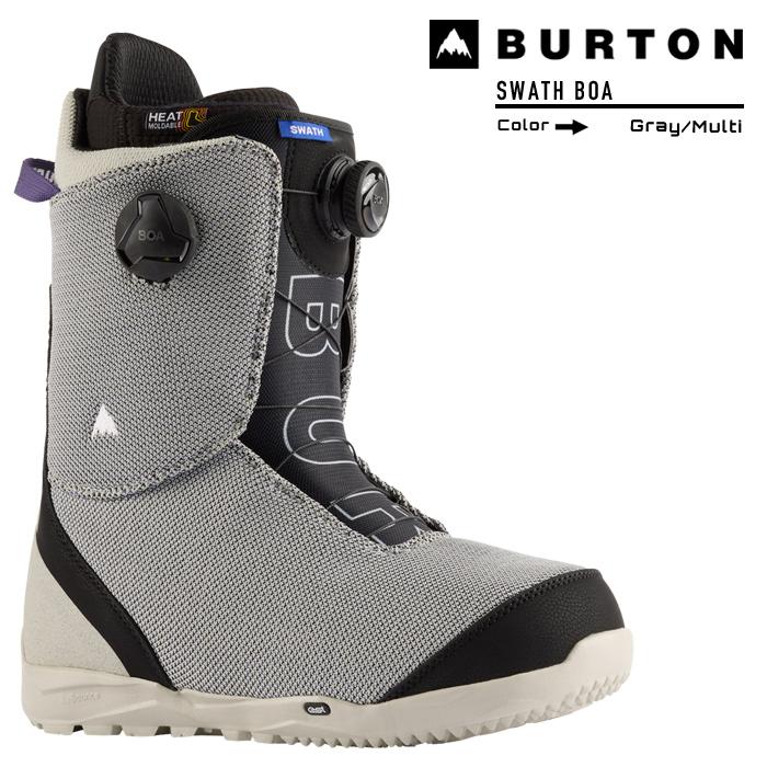 2022-23 BURTON SWATH BOA GRAY/MULTI スノーボード ブーツ バートン スワス ボア グレー マルチ 2023