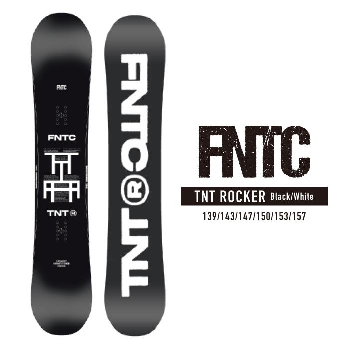 2022-23 FNTC TNT ROCKER Black/White スノーボード 板 ティエヌティ