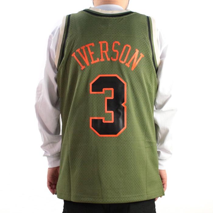 MITCHELL & NESS FLIGHT SWINGMAN JERSEY 96-97 ALLEN IVERSON PHILADELPHIA 76ers ミッチェル＆ネス ユニフォーム アイバーソン セブンティシクサーズ｜peachboys｜03