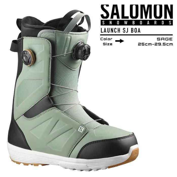 2022-23 SALOMON LAUNCH SJ BOA SAGE スノーボード ブーツ サロモン ローンチ ボア ダブルボア セージ 2023  BOOTS 日本正規品 :23sal00312-sbw:Woven - 通販 - Yahoo!ショッピング