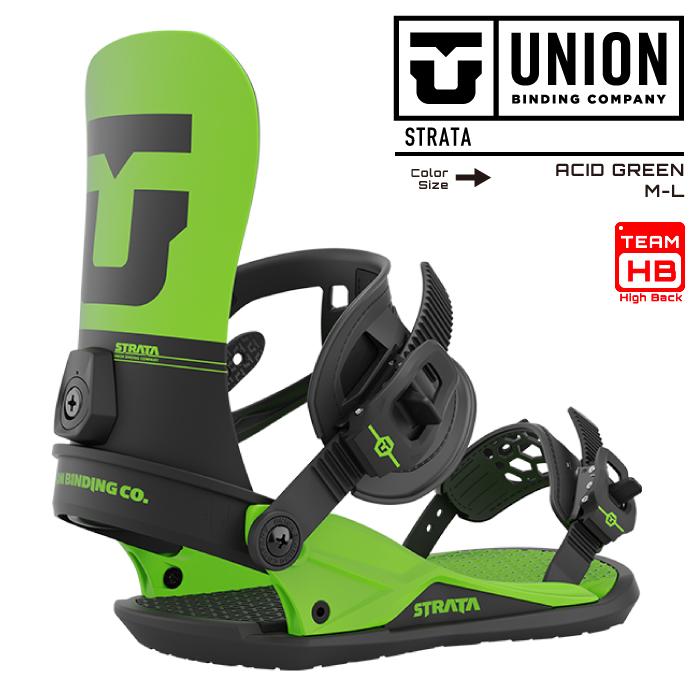 2022-23 UNION STRATA ACID GREEN スノーボード バインディング ビンディング ユニオン ストラータ アシッドグリーン  メンズ Bindings 2023 日本正規品 :23uni00213-agr:Woven - 通販 - Yahoo!ショッピング