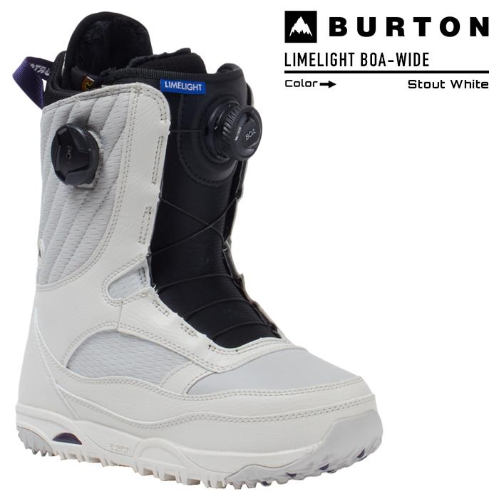 2023-24 BURTON LIMELIGHT BOA WIDE Stout White バートン ライム 
