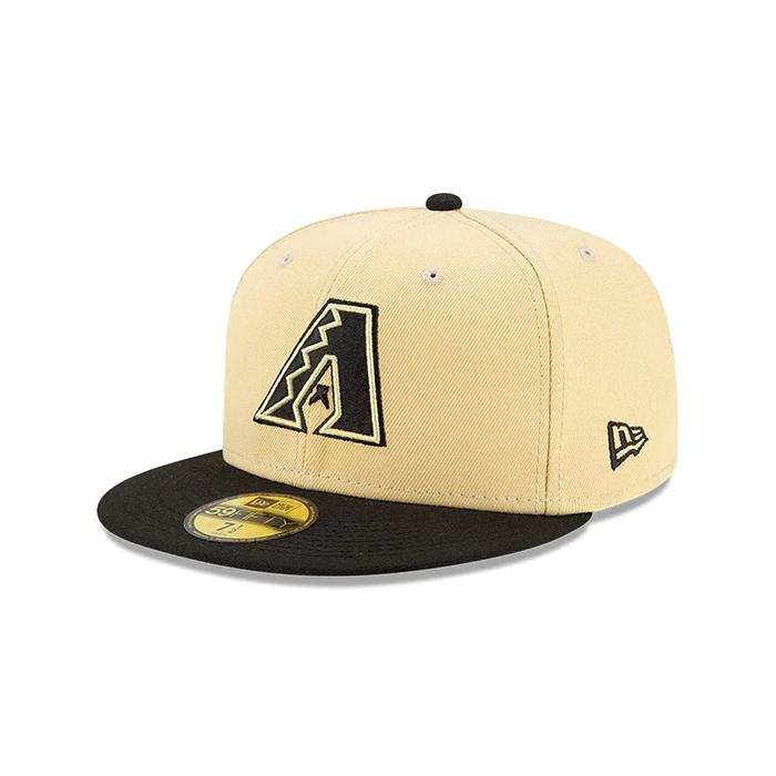 ニューエラ NEW ERA 59FIFTY オンフィールド 2024 MLB City Connect アリゾナ・ダイヤモンドバックス サンドベージュ 14171507 キャップ 帽子 日本正規品｜peachboys｜03