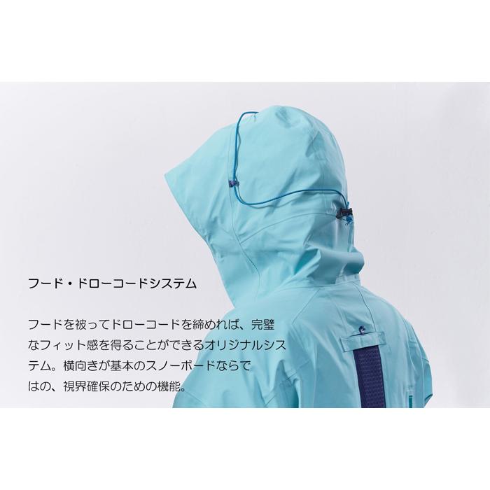 2023-24 REW REALITY JKT 22 Orange x Charcoal x Sunflower GORE-TEX ゴアテックス メンズ レディース ジャケット 2024 日本正規品｜peachboys｜04