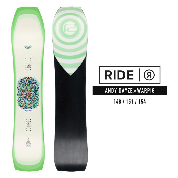 2023-24 RIDE ANDY DAYZE×WARPIG ライド アンディ デイズ ワーピグ メンズ スノーボード 板 Snowboards  2024 日本正規品 : 24rid00101 : Woven - 通販 - Yahoo!ショッピング