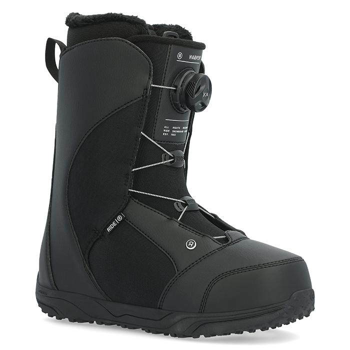 送料込！2024 RIDE HARPER Black 24cm RIDE（ライド） 2023-24 RIDE HARPER Black ハーパー ブラック 黒