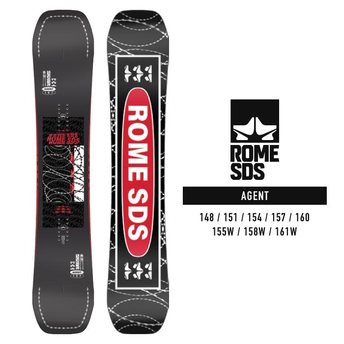 202324 ROME SDS AGENT ローム エージェント スノーボード 板 Snowboards 2024 日本正規品 予約商品