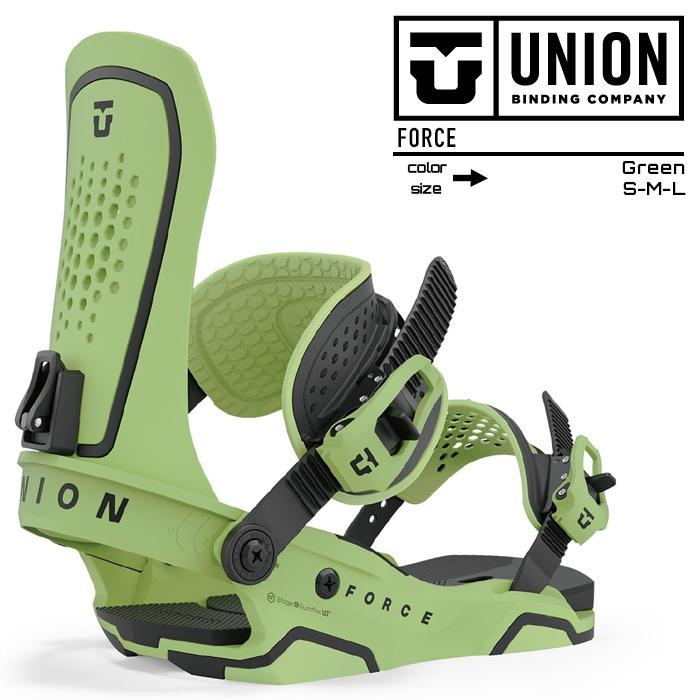 2023-24 UNION FORCE Green フォース グリーン 緑 ユニオン スノーボード バインディング ビンディング 2024 日本正規品  : 24uni00223 : Woven - 通販 - Yahoo!ショッピング