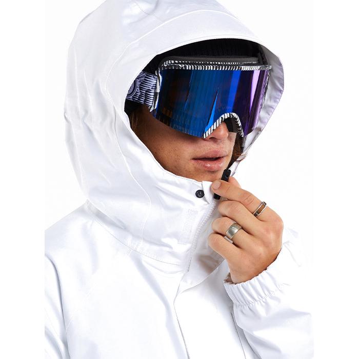 ボルコム ウェア ジャケット 23-24 VOLCOM DUA GORE-TEX JACKET WHT-White ゴアテックス メンズ 男性 スノーボード スキー 日本正規品｜peachboys｜04