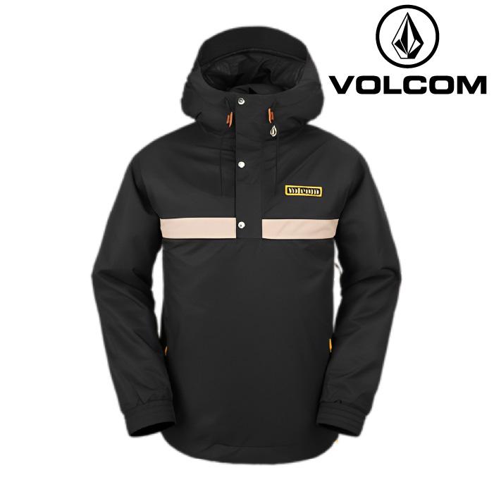 23-24 VOLCOM LONGO プルオーバー ジャケット ブラック L 23-24 VOLCOM ボルコム LONGO PULLOVER プルオーバー ジャケット