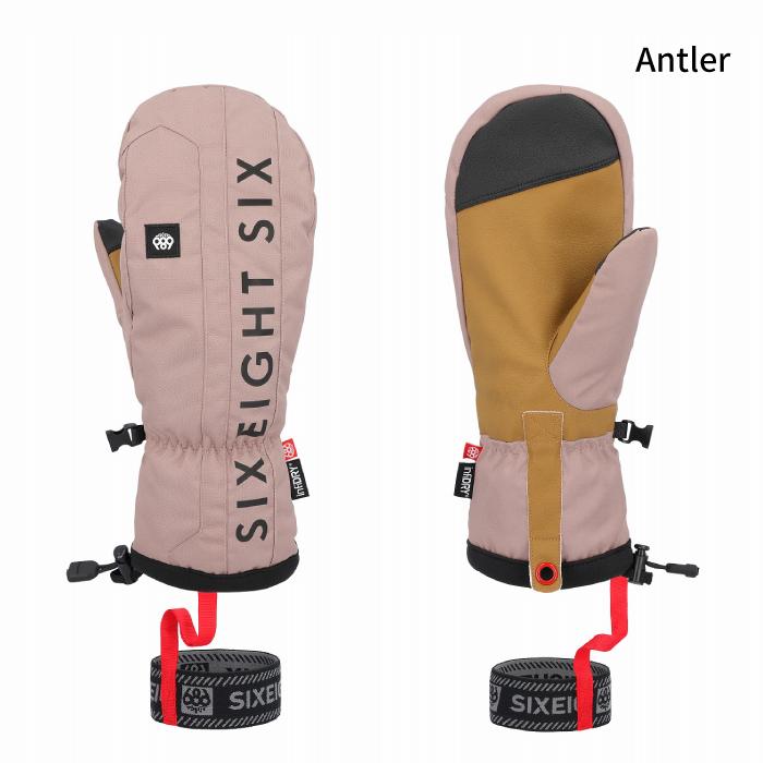 686（シックスエイトシックス） 2024-25 686 TEAM MERINO MITT Red