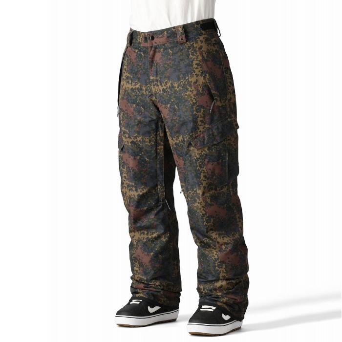 2024-25 686 INFINITY INSULATED CARGO PANT Dark Spotted シックスエイトシックス スノーボード ウェア パンツ メンズ 24-25 日本正規品_1