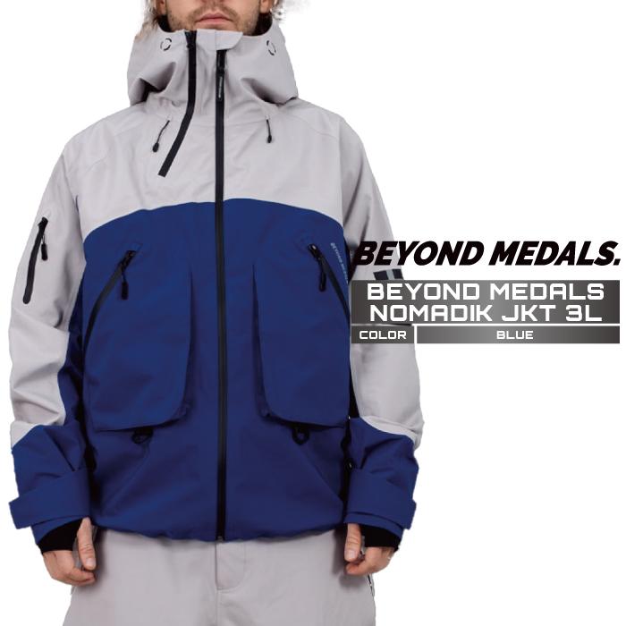 2024-25 BEYOND MEDALS BEYOND MEDALS×NOMADIK JKT 3L Blue ビヨンド 