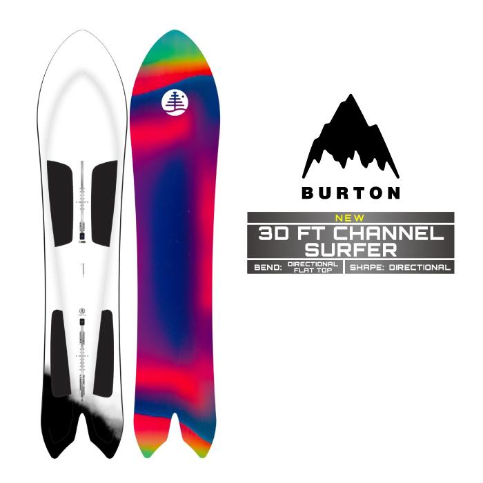 BURTON 2024-25 3D FT CHANNEL SURFER バートン ファミリー BURTON 2024-25 3D FT CHANNEL SURFER バートン ファミリー