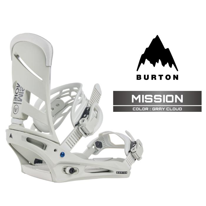 BURTON 2024-25 MISSION Gray Cloud バートン ミッション グレー BURTON 2024-25 MISSION Gray Cloud バートン ミッション グレー