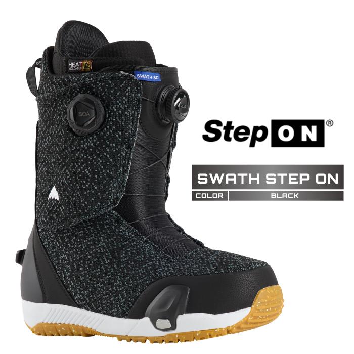 BURTON 2024-25 SWATH STEP ON Black バートン スワス ステップ BURTON 2024-25 SWATH STEP ON Black バートン スワス ステップ