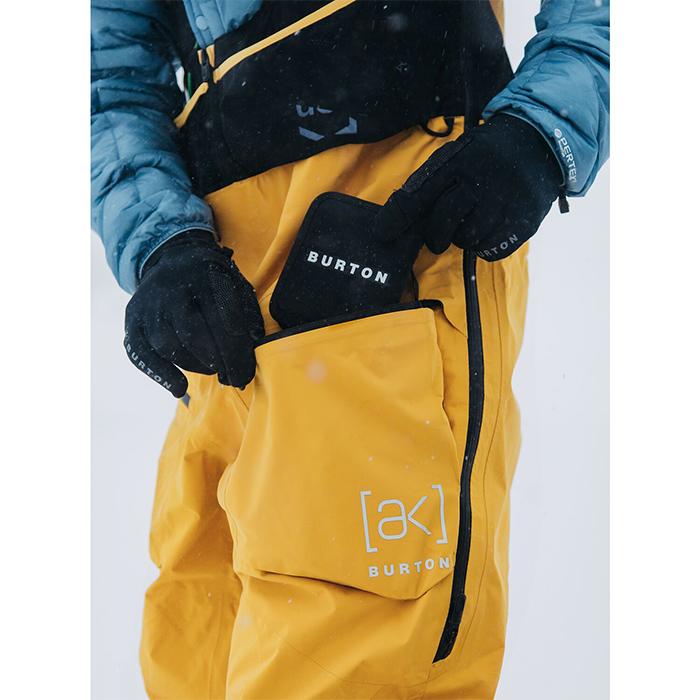 2024-25 BURTON Men's [ak] TUSK GORE-TEX PRO 3L BIB PANTS Goldenrod バートン ゴアテックス スノーボード ウェア ビブパンツ メンズ 24-25 日本正規品の画像