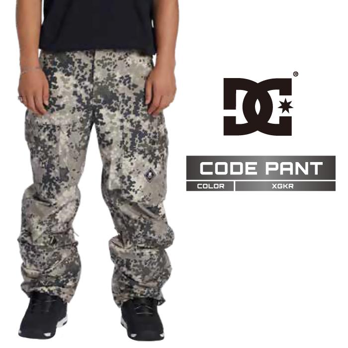 DC SHOES（ディーシーシューズ） 2024-25 DC CODE PANT XGKR