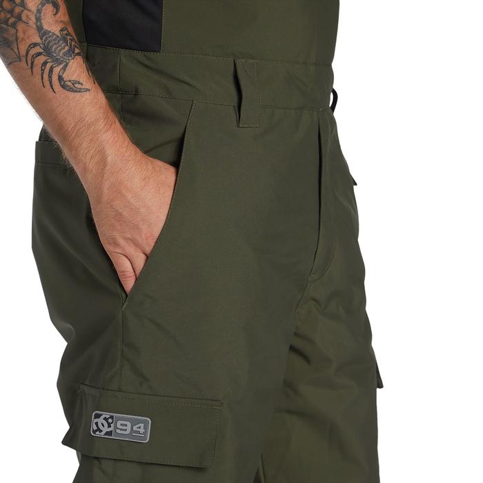 2024-25 DC DOCILE BIB CZC0 ディーシー スノーボード ウェア ビブパンツ メンズ 24-25 日本正規品の画像