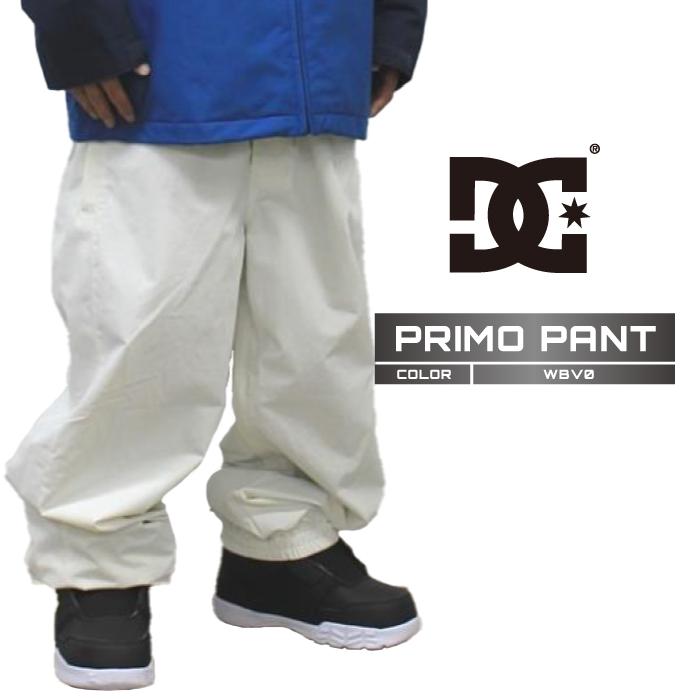 DC PRIMO PT スノーボードパンツ L ホワイト