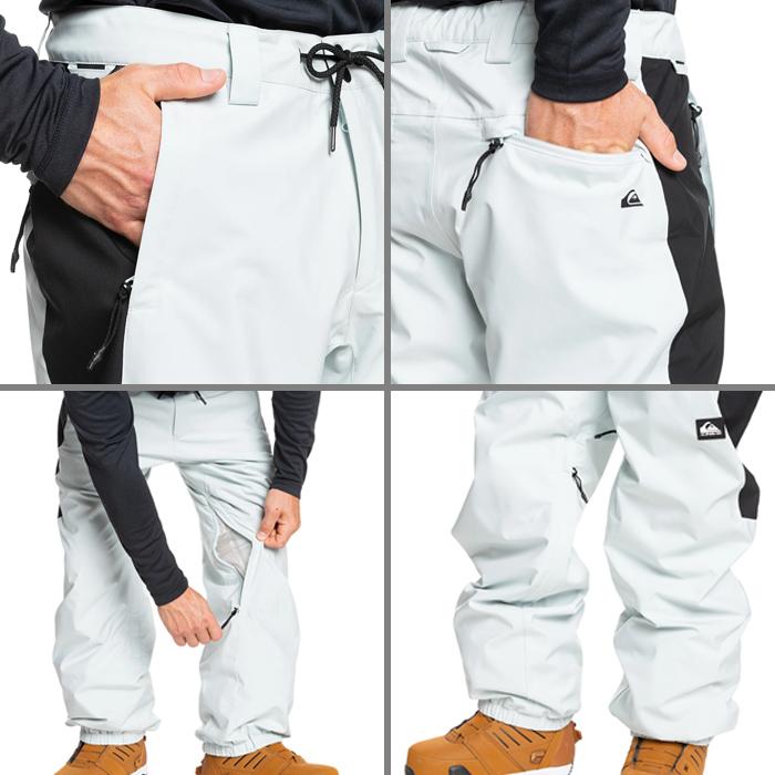 2024-25 QUIKSILVER SNOW DOWN PT SEF0 クイックシルバー スノーボード ウェア パンツ メンズ レディース 24-25 日本正規品の画像