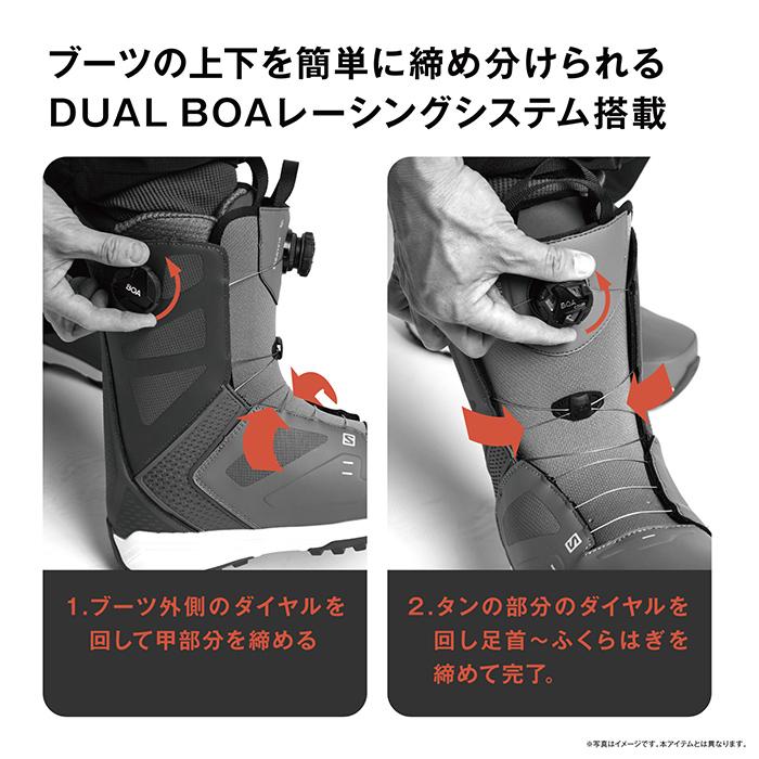 SALOMON（サロモン） 2024-25 SALOMON ECHO DUAL BOA WIDE Spray Green