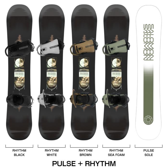 SALOMON（サロモン） スノーボード 2点セット SALOMON PULSE - RHYTHM