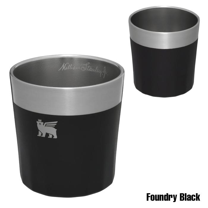 スタンレー】ロックグラス, 180ml×2, Foundry Black
