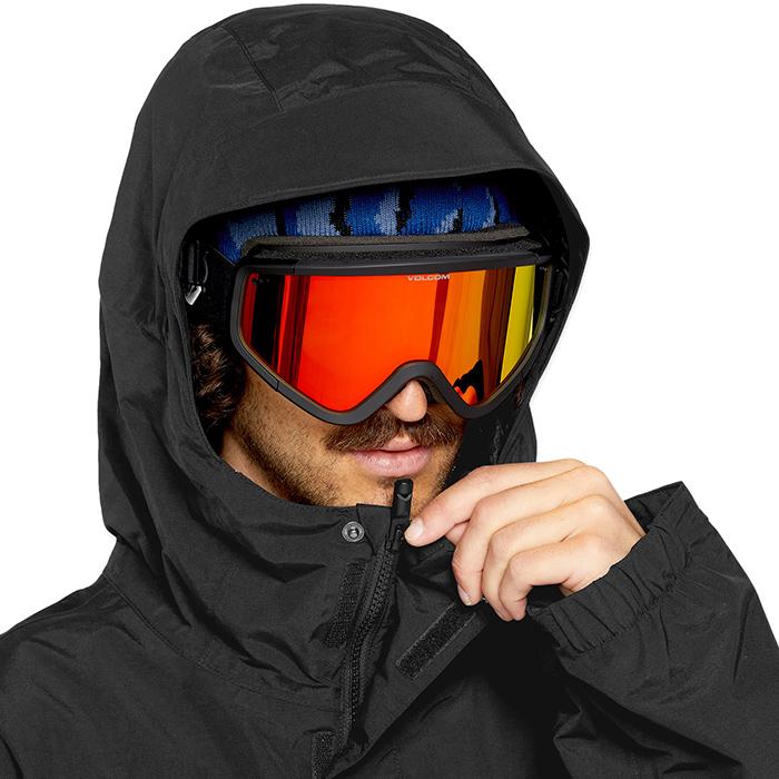 VOLCOM 2024-25 L GORE-TEX JACKET Black ボルコム スノーボード
