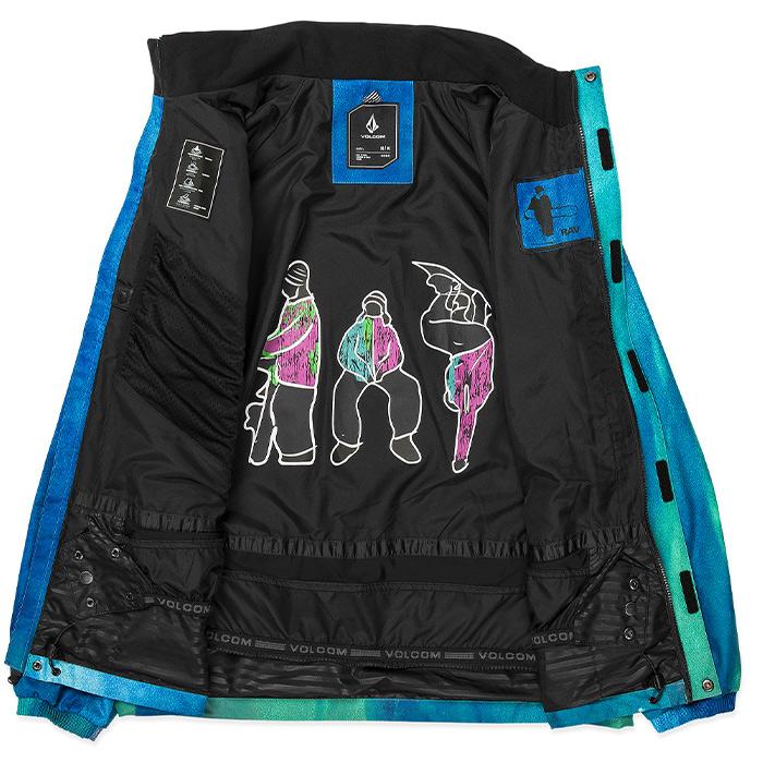VOLCOM（ボルコム） 2024-25 VOLCOM RAVRAAH JACKET Celestial Blue