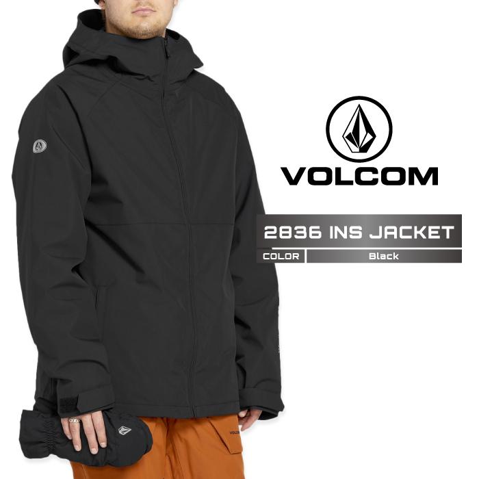 VOLCOM 2024-25 2836 INS JACKET Black ボルコム スノーボード VOLCOM 2024-25 2836 INS JACKET Black ボルコム スノーボード