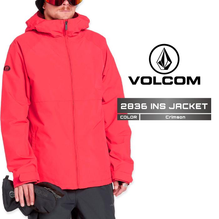 VOLCOM（ボルコム） 2024-25 VOLCOM 2836 INS JACKET Crimson
