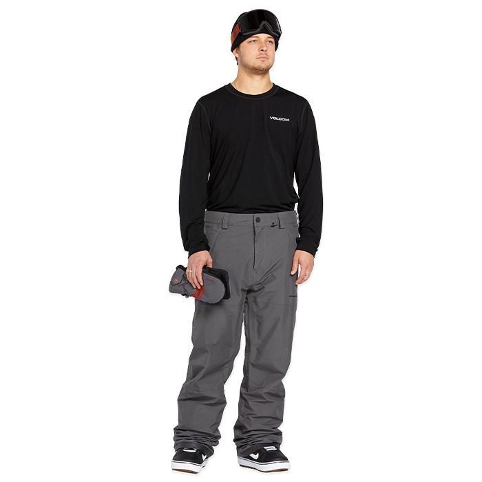 2024-25 VOLCOM DUA GORE-TEX PANT Charcoal ボルコム スノーボード ウェアー パンツ ゴアテックス メンズ 24-25 日本正規品の画像