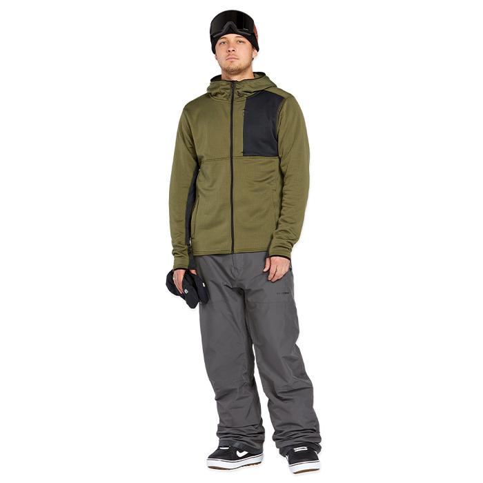 2024-25 VOLCOM DUA GORE-TEX PANT Charcoal ボルコム スノーボード ウェアー パンツ ゴアテックス メンズ 24-25 日本正規品の画像
